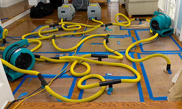 Professional Crawl Space Water Removal technician working in Chamberlain, SD